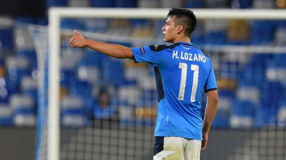 Le pagelle di Lozano - Primo gol al S. Paolo e prova sontuosa: finalmente