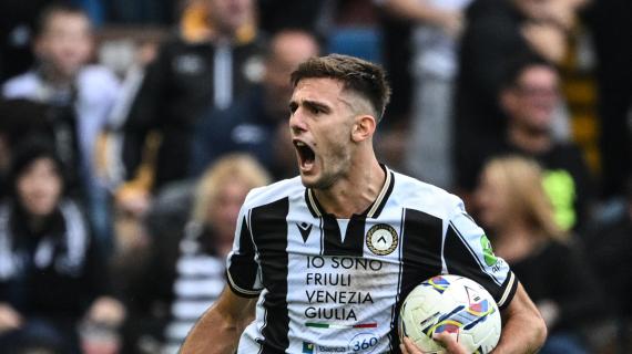 Udinese, Lucca: "Io e Davis complementari, adesso pensiamo al prossimo match"