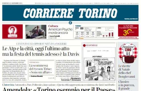 Corriere di Torino: "Bonucci rigorista implacabile, Sarri si inchina alla Juve che riparte"