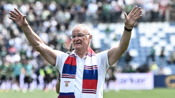 Il Frosinone rende omaggio a Claudio Ranieri: "Un Grande del calcio Europeo"