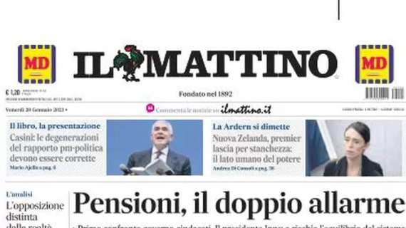 Il Mattino: "Iervolino: 'Scudetto al Napoli, io rivoglio la mia Salernitana'"