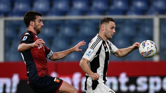 Genoa-Juventus 0-3: il tabellino della gara