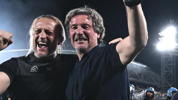 La Cremonese torna in A, Stroppa: "Stagione da ricordare. Io ancora in panchina? Non lo so"