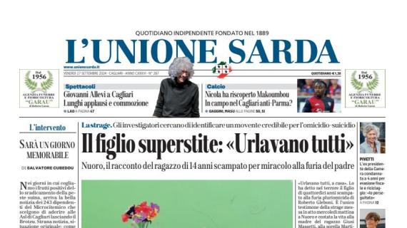 L'Unione Sarda: "Nicola ha riscoperto Makoumbou: in campo contro il Parma?"