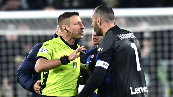 Juve-Inter, Massa è da 5 per il CorSport: "Non tiene le partite. I giocatori non lo accettano"