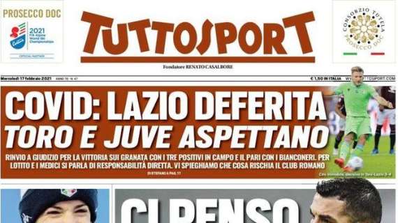 L'apertura di Tuttosport con CR7: "Ci penso io!"