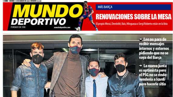 Le aperture spagnole - "Messi, Barça fiducioso sulla permanenza. Ma il PSG non molla"