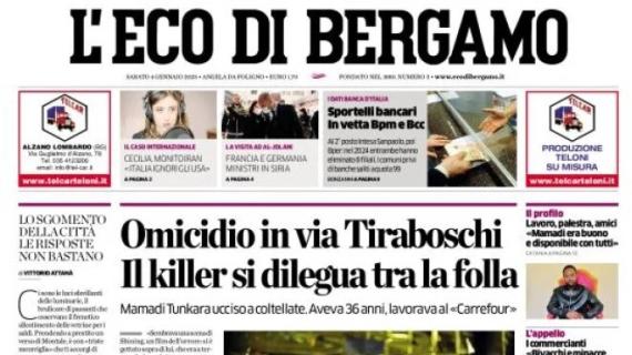 L'Eco di Bergamo: "Gennaio di fuoco alla base delle scelte di Gasp in Supercoppa"