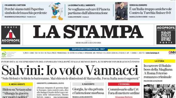La Stampa: "È un'Italia troppo amichevole: con la Turchia finisce 0-0"