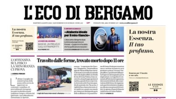 L'Eco di Bergamo e le parole di Scamacca: "Atalanta ideale per il mio rilancio"