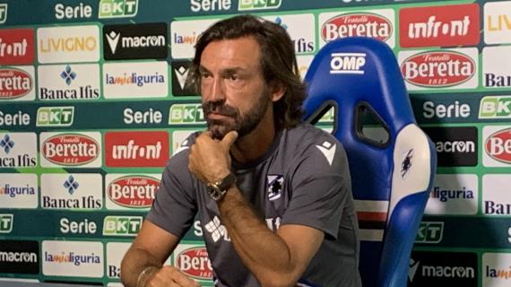 Sampdoria, Pirlo: "Contro il Catanzaro sarà come una finale. Petto in fuori e testa alta"