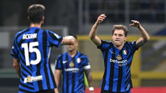 Inter in versione deluxe, Atalanta frastornata: autorete Djimsiti ed eurogol Barella, 2-0 al 45'