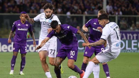 La Fiorentina non sfrutta il match point per la Conference: 2-2 contro il Napoli