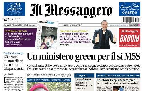 Il Messaggero sulla situazione della Roma: "Difesa in alto mare"