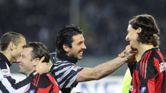 Ibra torna al Milan, gli altri "over 35" in Serie A. Comanda Gigi Buffon