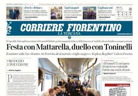 Corriere Fiorentino: "Tegola per i viola, out Pezzella"