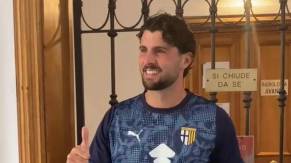 Cutrone alle visite con il Parma: "Sono molto contento e carico. Un saluto a tutti i tifosi"