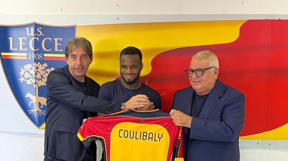 Lecce, Coulibaly: "Sono un grande lavoratore". Corvino: "È un ragazzo straordinario"