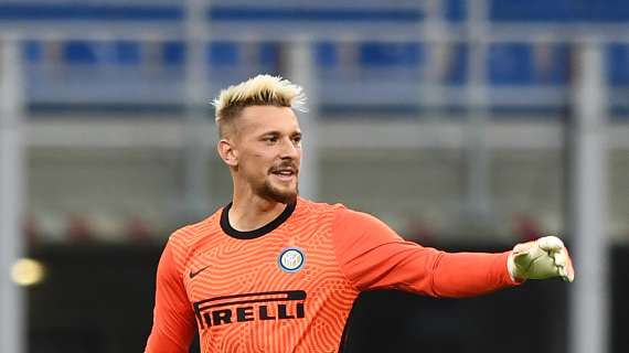 Inter, i guantoni da titolare dopo i 45 minuti contro la Samp: Ionut Radu stasera debutta dal 1'
