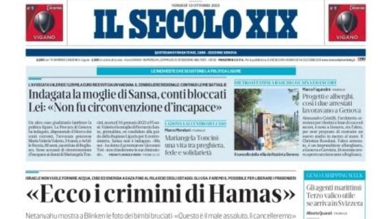 Il Secolo XIX sulla bufera Tonali-Zaniolo: "Scommesse, la polizia a Coverciano"