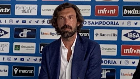 LIVE TMW - Sampdoria, Pirlo: "In passato vicino alla Salernitana. Testa al Palermo"