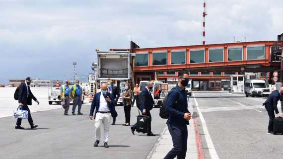 Caos autostrade: Juve a Genova in aereo