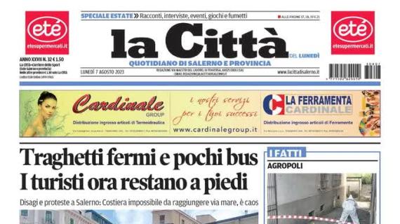 La Città in prima pagina: "Sousa sbuffa per il mercato, De Sanctis guarda in casa Juve"