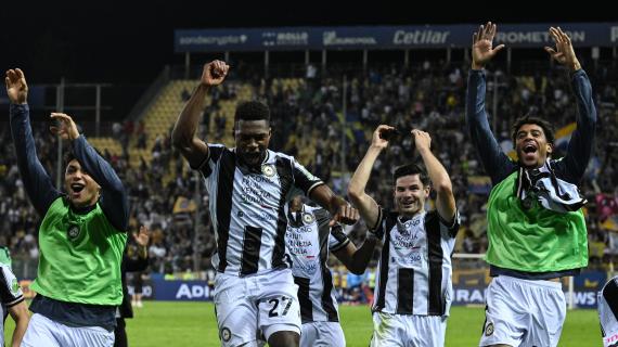 Nel segno di Lucca e Davis l'Udinese supera il Cagliari e si regala una notte al terzo posto