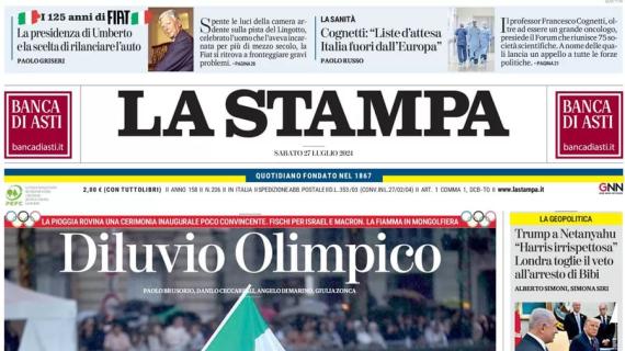 La Stampa: "Juve, ko per 3-0 in amichevole contro il Norimberga ma fiducia intatta"