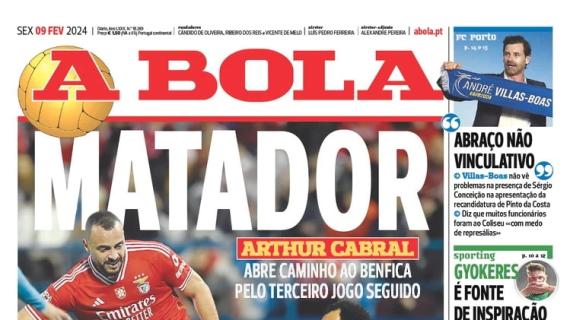 Le aperture portoghesi - Cabral trascina il Benfica in Coppa di Portogallo: "Matador"