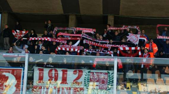 Rimini, tifosi e club si mobilitano contro le retrocessioni a tavolino dalla C alla D