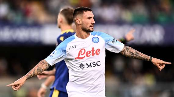 Napoli, Politano: "La squadra è forte. Avanti così, possiamo arrivare in alto"