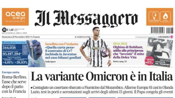 Il Messaggero: "Il contratto di CR7 inchioda la Juventus nel caso bilanci gonfiati"