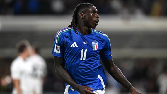 Italia, Kean: "Con Retegui mi trovo bene. Crediamo nella qualificazione"
