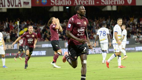 Salernitana, Mamadou Coulibaly rientra dal prestito ma resta in uscita: idea Palermo