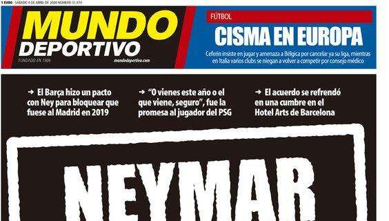 Le aperture in Spagna - Neymar confidencial, Zidane motiva i suoi in videochat 