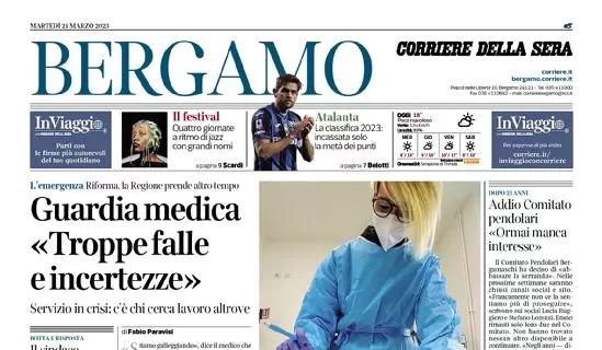 Il Corriere di Bergamo sull'Atalanta: "Nel 2023 incassata solo la metà dei punti"