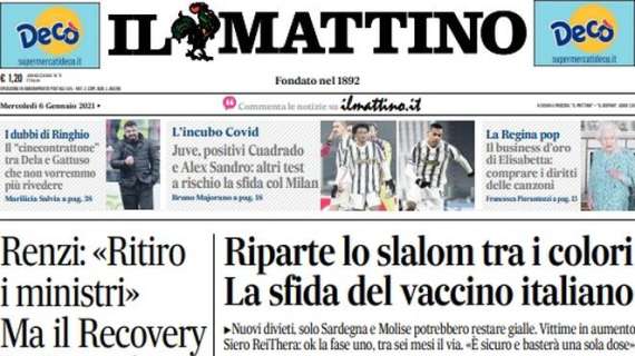 Il Mattino: "I dubbi di Gattuso sul rinnovo. Milan-Juve a rischio"