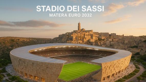 Euro '32, "Se Milano tentenna, Matera può lanciarsi". Spunta l'idea del nuovo Stadio dei Sassi