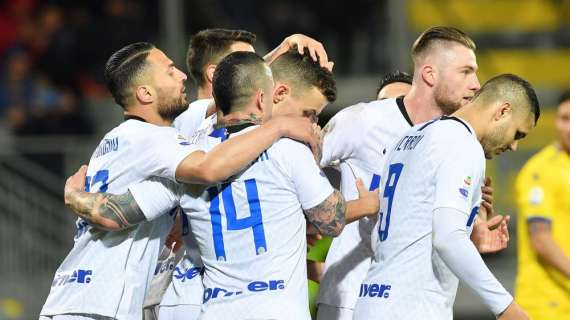 Apre Radja, chiude Vecino: Inter, un 3-1 al Frosinone che sa di Champions
