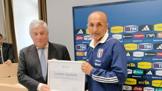 TMW - Il Ministro Tajani: "Nominato Spalletti ambasciatore dello sport dell'Italia nel mondo"