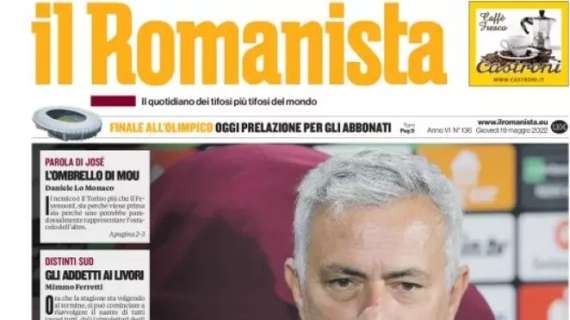 Il Romanista si concentra sulla sfida di domani sera che attende la Roma in A: “Road to Torino”