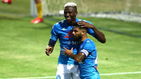 Napoli, Osimhen felice del rodaggio in vista del campionato: "Altri minuti guadagnati"