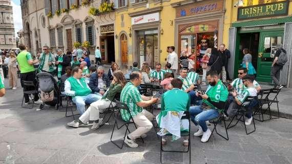 Fiorentina-Betis può essere storica anche per gli spagnoli. 2500 tifosi biancoverdi a Firenze
