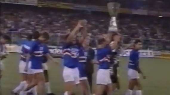 24 agosto 1991, la Sampdoria vince la Supercoppa italiana