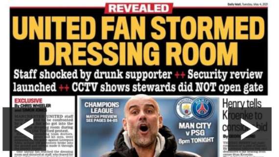 Le aperture inglesi - Non si placano le polemiche dei tifosi dello United. City a caccia della finale