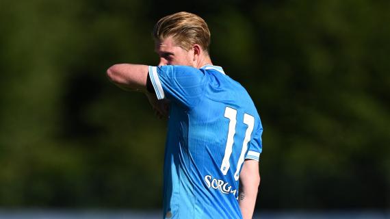 Napoli, male la prima di De Bruyne & co: le immagini del ko con l'Arezzo
