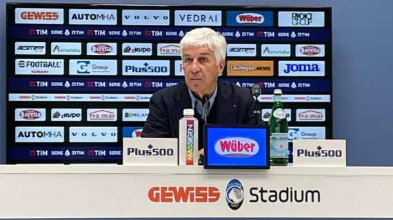 Atalanta, Gasperini: "Livello di polemica troppo alto: fa male solo alla squadra non all'allenatore"