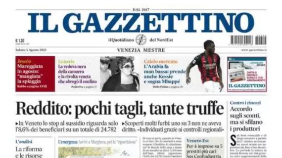 Il Gazzettino: "L'Arabia fa man bassa: prende Kessie e sogna Mbappe"