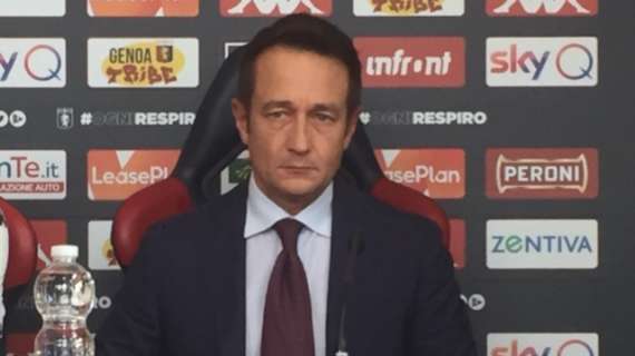Genoa, l'ad Zarbano: "Tanti giocatori guariti, ma non si sono allenati per settimane"